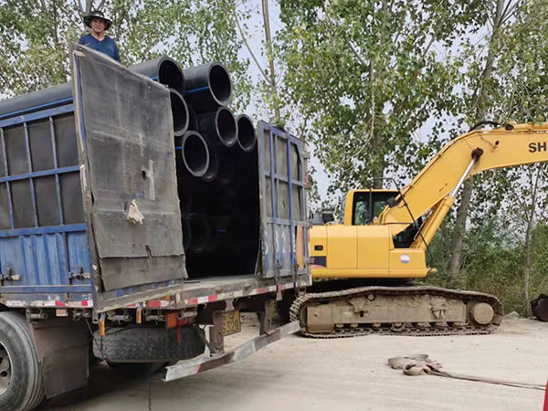 濟(jì)萊高鐵北站PE給水管道項(xiàng)目工程